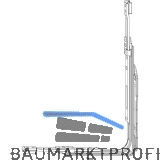 MACO MM Eckumlenkung SFG variabel 1250 mm 1iS mit Spreizhebel silber (202475)