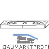 MACO Riegelschlie�teil Falzluft 12 mm glatt, Eurofalz 20 mm, 9V (26241)