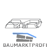 MACO Spaltl�ftungsschlie�teil Euronut 7/8/4, silber (25838)