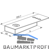 GU Timberstep Rahmen-Eckverbinder-Set unten IV88/90/92