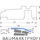 GU Thermostep 204 Bodenschwellen Verbinder-Set