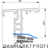 GU Thermostep 204 Wetterprofil 15 P1927, FA 28, L=6700 mm, Alu silber eloxiert