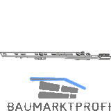 ROTO NT/NX Mittelverschluss mehrteilig ohne Zapfen L=400 mm silber kuppelbar