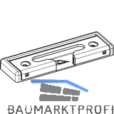 ROTO NT/NX Kipplager Holz Eurofalz 30 mm 13V Stahl 2 Bohrzapfen