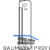 ROTO NT/NX Magnetschn�pper 1-flg. Rahmenteil Holz Eurofalz 30 mm 2 Zapfen silber
