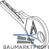 ROTO Zylinderschl�ssel-Set mit Ring zu Drehsperre Zylinder aufschraubbar