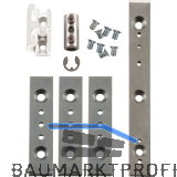 HAUTAU FL190 Zubeh�r f�r flexible Mauernischen�bertragung, wei�