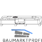 MACO PAS Spaltl�ftungsschlie�teil PVC 12/20-13 K�MMERLING silber rechts