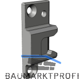 WINKHAUS Adapterplatte AP.H.IF.24-13.RS rechts silber