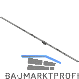 WINKHAUS Getriebe konstant GAK.1325-2, DM 15,5 mm, FFH 1075-1325 mm, silber