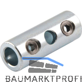 GEZE OL90N/OL95 Stangenkupplung, zur Verbindung mit E-Motor E212, Stahl verzinkt