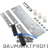 GEZE OL90N/OL95 Zubeh�r f�r flexible Mauernischen�bertragung, Alu wei� RAL 9016