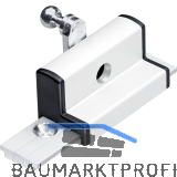 GEZE OL90N/OL95 Fl�gelbock gleitend, Aluminium wei� RAL 9016