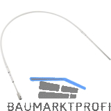 GEZE OL90N/OL95 Flexibles Gest�nge, L= 700 mm, Aluminium wei� RAL 9016