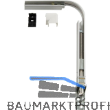 HAUTAU FL190 Eckwinkel-Spindelgetriebe 201 E biegbar Abdeckkappe wei�, rechts