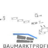 HAUTAU Kipp-/Dreh-/Klapp-Konsole SKA/EKA Rahmenmontage silber RAL 9006