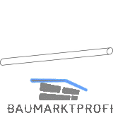 GEZE OL320 Schubstange zu RWA100NT, � 12 mm, L=2000 mm, Stahl verzinkt
