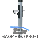 Torfeststeller IGC, Profil 500x57x42 mm, H�henverst. 40mm, Aluminium silber