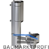 Selbstschlie�endes Torband/T�rband Mammoth 180, Aluminium silber eloxiert