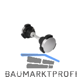 T�rknopfdr�ckerpaar Kidloc, 59/54,6/41 mm, VK 8x90 mm,Edelstahl/Poly.