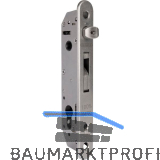 Rohrrahmenschloss Fortylock mit Hakenriegel, PZ 92,DM 20 mm,Stulp rund,Edelstahl