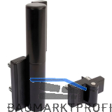 Selbstschlie�endes T�rband Tiger, Aluminium schwarz RAL 9005