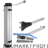 T�rschlie�er Verticlose-2, f�r 90� und 180� �ffnung, Aluminium silberf�rbig