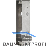 Einschwei�kasten HWLB f�r Rohrrahmenschloss H-METAL-WB, 219x60x40 mm,Stahl blank