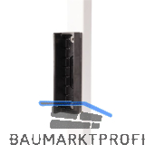 Schie�blech/Toranschlag SMKLQF2 aus Polyamid, f�r Vierkantrohr,universal,RAL7040