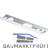 Ausgleichsblech 3019LA f�r Rundrohr � 42 mm, 160 x 30 x1 mm, Aluminium