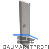 ECONOMY Endkappe f�r Bodenprofil h-Form 0011,zur vorgesetzten Montage,silber