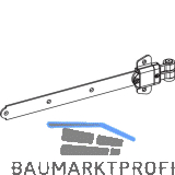 MACO RUSTICO Ladenlangband MMV Kr�pfung fix 12 mm Austragung 16-24 mm schwarz