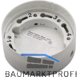 Montagesockel Aufputz 143 A, Kunststoff wei�