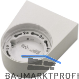 Montagesockel f. Wandmontage 143 W, Kunststoff wei�