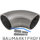 ECONOMY Schweissfitting 90� f�r Rohr � 33,7 x 2,0 mm,Edelstahl geschliffen V2A