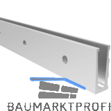ECONOMY Bodenprofil 0005 zur vorgesetzten Montage, 5000 mm, Alu silber eloxiert