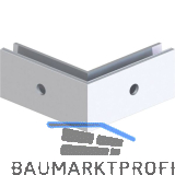 ECONOMY Au�enecke f�r Bodenprofil 0005, zur vorgesetzten Montage,silber eloxiert