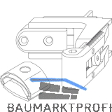 MACO RUSTICO Ladeninnen�ffner-Kurzband BLR Gr. 1, verstellbar, schwarz (56921)