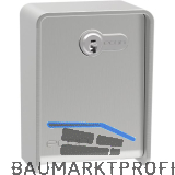 Schl�sselsafe/Aufputztresor APT Standard, 110 x 80 x 55 mm, Edelstahl geb�rstet