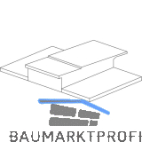 GU Thermostep Dichtplatte f�r Mittelsto� unten IV110, schwarz