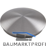 ECONOMY R�ndelkappe gew�lbt massiv, Rohr � 42,4 x 2 ,Edelstahl geschliffen V2A