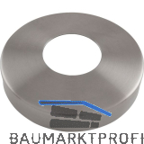 ECONOMY Abdeckrosette f�r Rohr � 42,4 mm,Edelstahl geschliffen V2A
