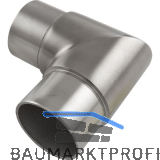 ECONOMY Eckbogen 90� f�r Rohr � 42,4 x 2,0 mm,Edelstahl geschliffen V2A