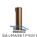 OTLAV Aufsteckh�lsen Typ 838, f�r T�rband Typ 495 � 14 mm, Kunststoff bronze