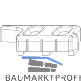 MACO MM Hebeteil Euronut 6/8/4, Falzluft 12 mm, links (363176)