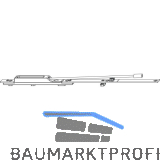 MACO Auffangsicherung unten f�r Holz/PVC, ab FFH 1850 mm, silber (209774)