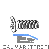 MACO MM Senkkopfschraube M4x8 f�r Eckumlenkung kurz, silber (101339)