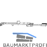 MACO MM Endverschluss oben 90� Begrenzung 1 Verschlusszapfen silber (212686)