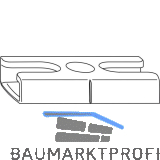 WINKHAUS Schlie�blech SBA.H.9-7-8, Standard, Euronut 7/8, 9V Zink silber