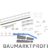 TERNO Magic 2 Beschlagset 1-flg. 80 kg Fl�gelbreite 680-1800 mm